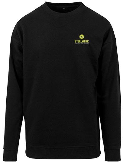 Pullover Stellwerk Logo gelb