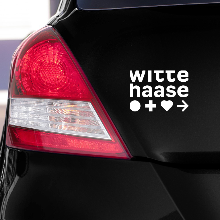 Autoaufkleber Witte&Haase 