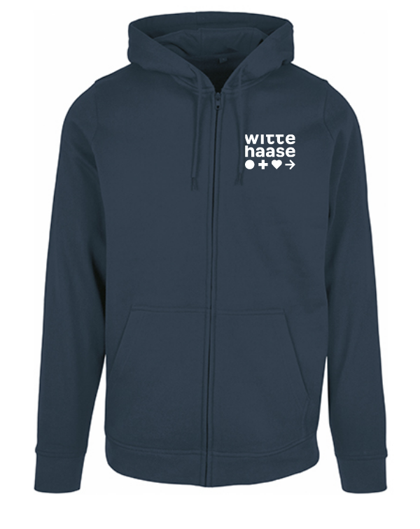 Zip-Hoodie Witte&Haase Logo 