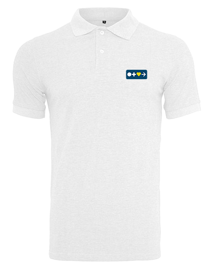 Polo-Shirt Witte&Haase Logo blau