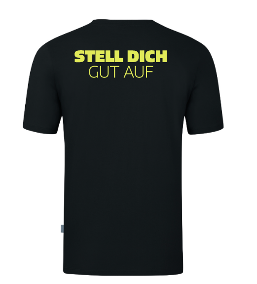Polo-Shirt Stellwerk Logo gelb inkl. Stell dich gut auf