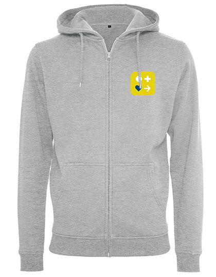 Zip-Hoodie Witte&Haase Logo gelb 2.0