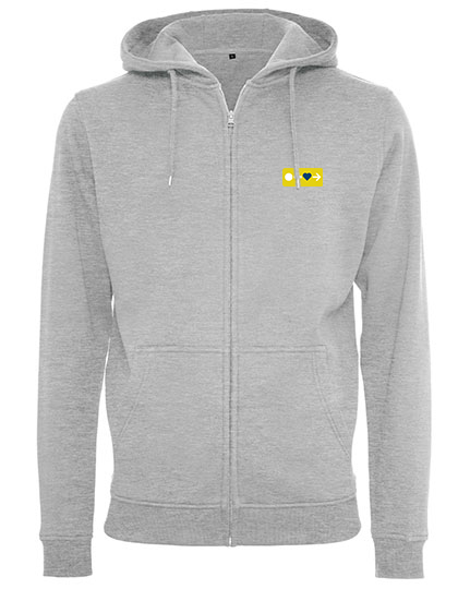 Zip-Hoodie Witte&Haase Logo gelb
